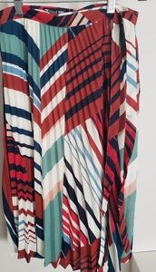 NWT NY&Co Pleated Wrap Skirt